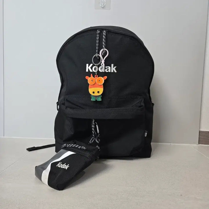 [BUNJANG] Kodak Black Backpack + Pouch Set / 코닥 블랙 백팩 + 파우치 세트  남녀공용