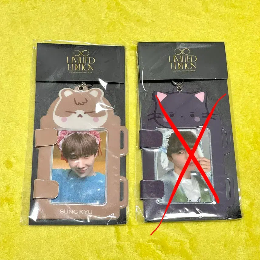 [BUNJANG] Infinite Sungkyu Limited Edition Photocard Holder / (미개봉) 인피니트 일본 포카홀더 성규 리미티드 에디션 일본MD
