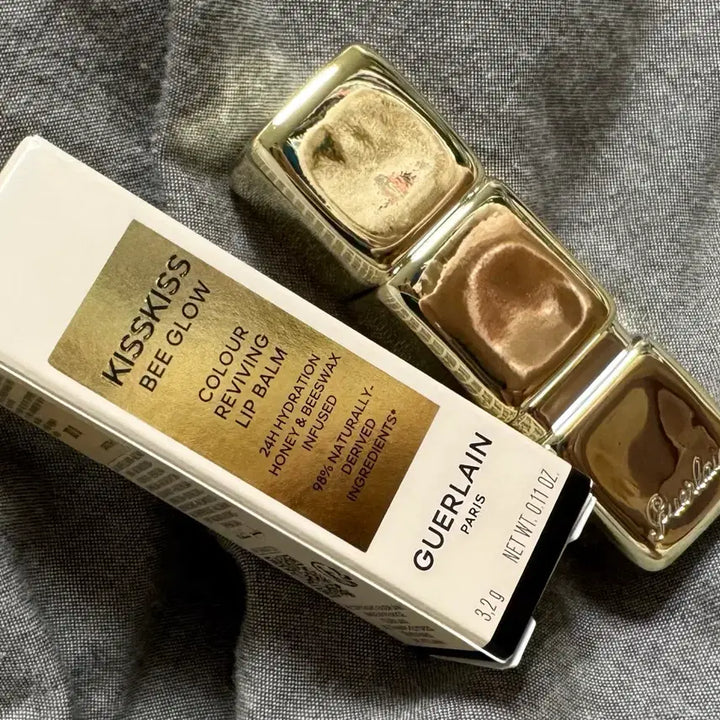 [BUNJANG] Guerlain KissKiss Bee Glow 775 Poppy Glow Lip Balm / [새상품] 겔랑 키스키스 비글로우 립밤 775 포피 글로우