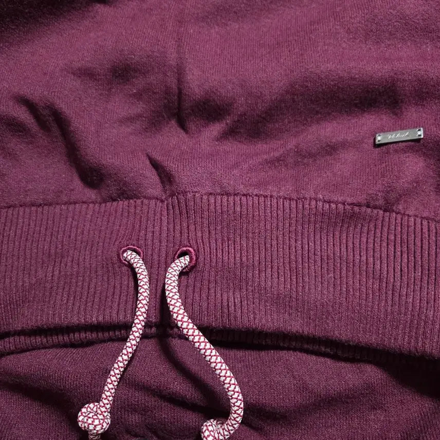[BUNJANG] Volvik Golf Apparel Fleece Pullover Burgundy / Volvik 골프웨어 기모 풀오버 버건디 두께감 있음