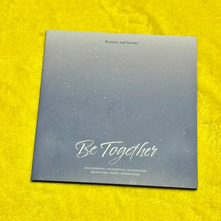 비투비 10주년 콘서트 비투게더 블루레이 CD만