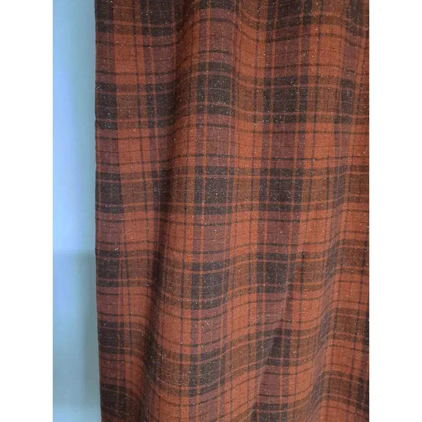[BUNJANG] BBNY Japanese Orange Check Skirt / BBNY 일본 오렌지체크 치마 여성 스커트