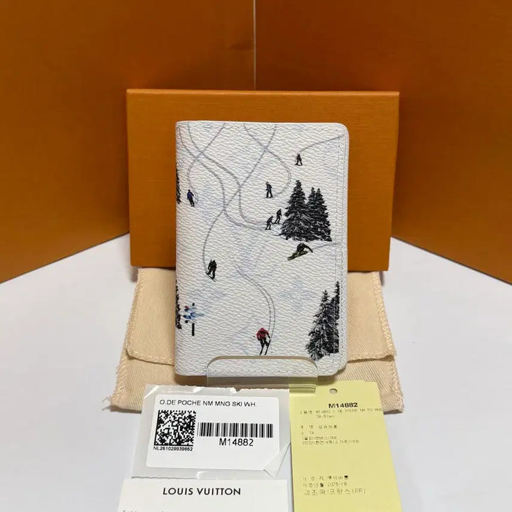 [BUNJANG] Louis Vuitton Ski White Organizer Card Wallet / [미사용/한정판] 25FW 루이비통 스키 화이트 오거나이저 카드지갑