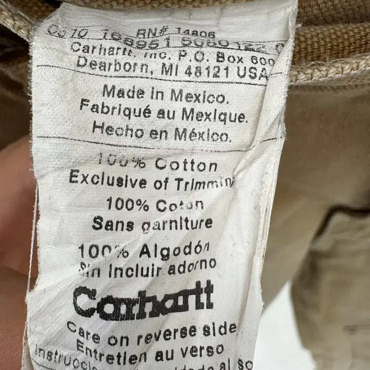 [BUNJANG] Carhartt Carpenter Double Knee Pants / 빈티지 칼하트 카펜터 더블니 34