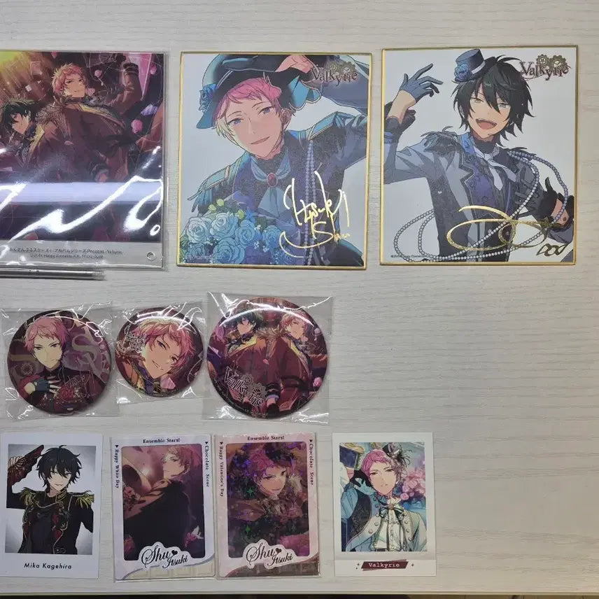 [BUNJANG] 앙스타 발키리 미카 슈 굿즈 일괄로 판매합니다 / 앙스타 발키리 미카 슈 굿즈 일괄로 판매합니다