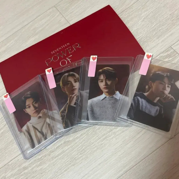 세븐틴 파워 오브 러브 파오럽 특전 포카 판매합니다