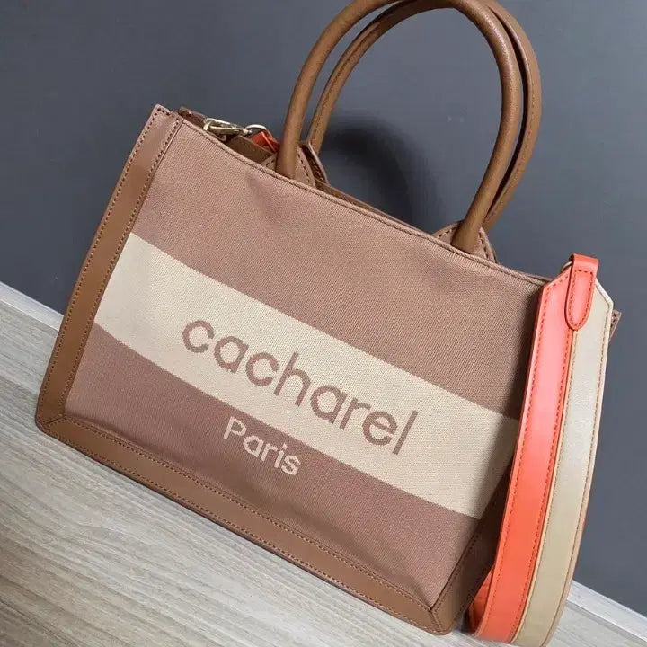 [BUNJANG] Cacharel Strap Tote Bag / 까사렐 스트랩 토트백