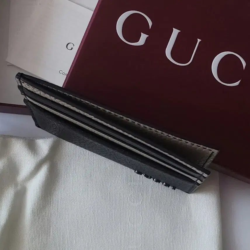 [BUNJANG] Gucci Card Wallet / [새상품]구찌 카드지갑 다크블루 817043