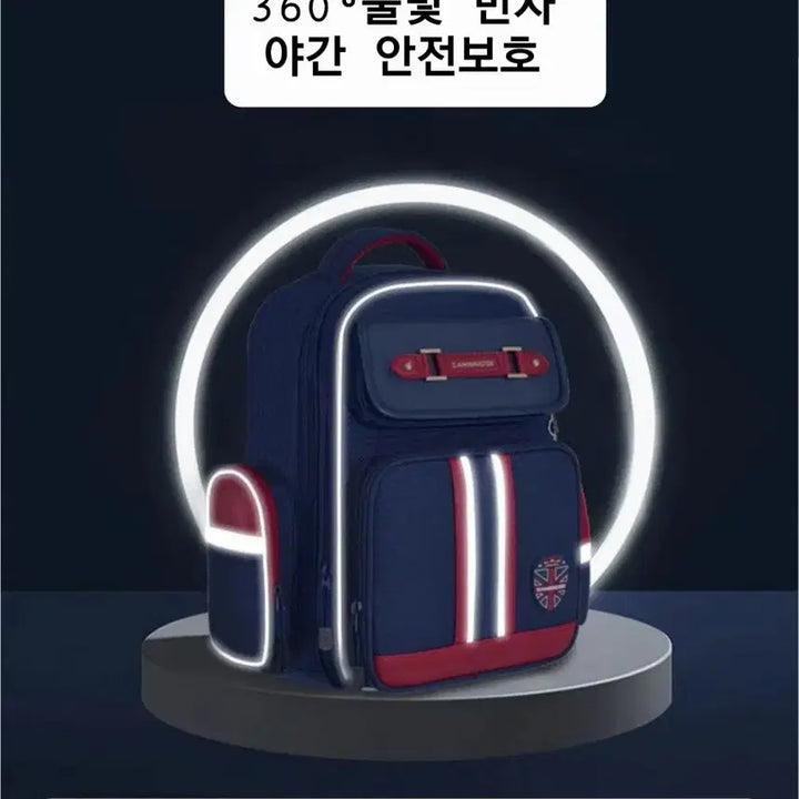 [BUNJANG] Elementary School Waterproof Backpack / 1~3학년 초등학생 척추보호 방수 책가방(새상품)