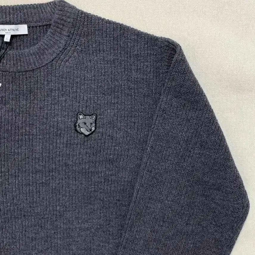 [BUNJANG] Maison Kitsune Bold Fox Head Knit / [유럽부티크정품] 메종키츠네 볼드 폭스헤드 니트 미개봉 새상품