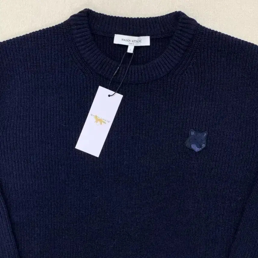 [BUNJANG] Maison Kitsune Bold Fox Head Knit / [유럽부티크정품] 메종키츠네 볼드 폭스헤드 니트 미개봉 새상품