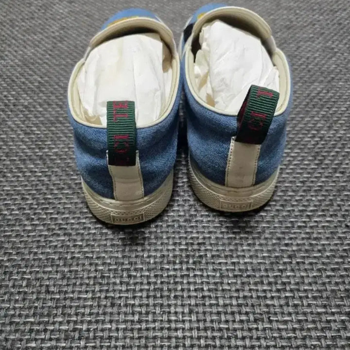 [BUNJANG] Gucci Limited Edition Denim Slip-on Sneakers / 구찌한정판슬립온 8.5
