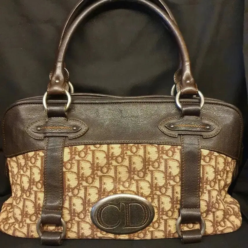 [BUNJANG] Dior CD Oblique Brown Tote Bag / 디올 CD 오블리크  브라운 토트백