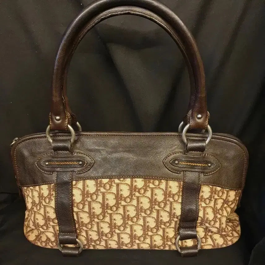 [BUNJANG] Dior CD Oblique Brown Tote Bag / 디올 CD 오블리크  브라운 토트백