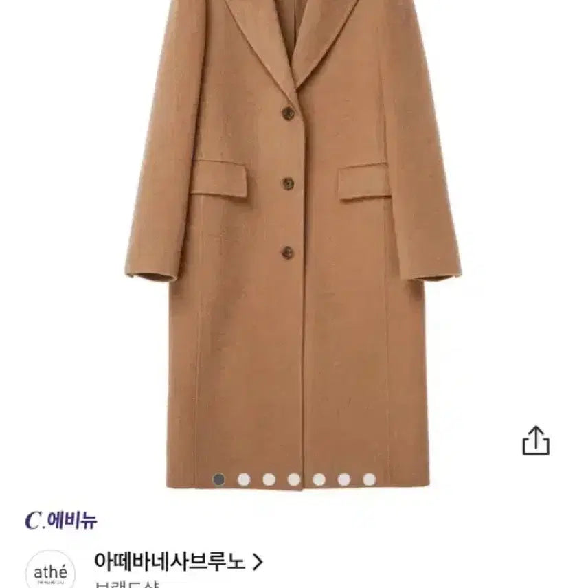 [BUNJANG] Atte Vanessa Bruno Coat / 아떼바네사브르노 코트