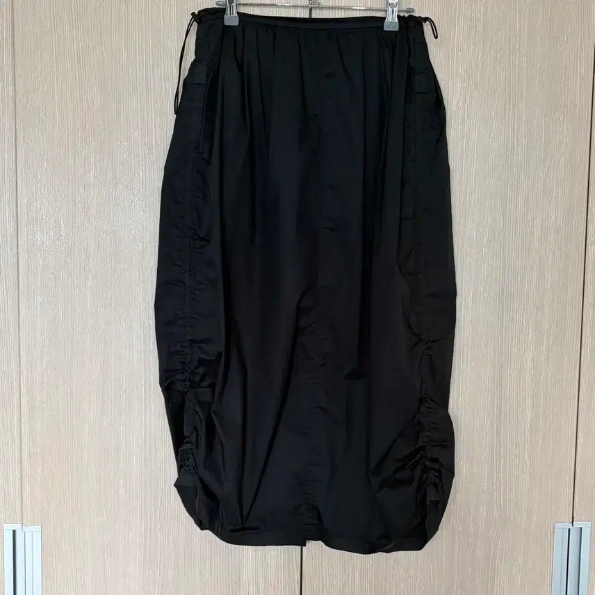 [BUNJANG] MAISONMARAIS Black Shirring Skirt / MAISONMARAIS 메종마레 블랙 셔링 스커트
