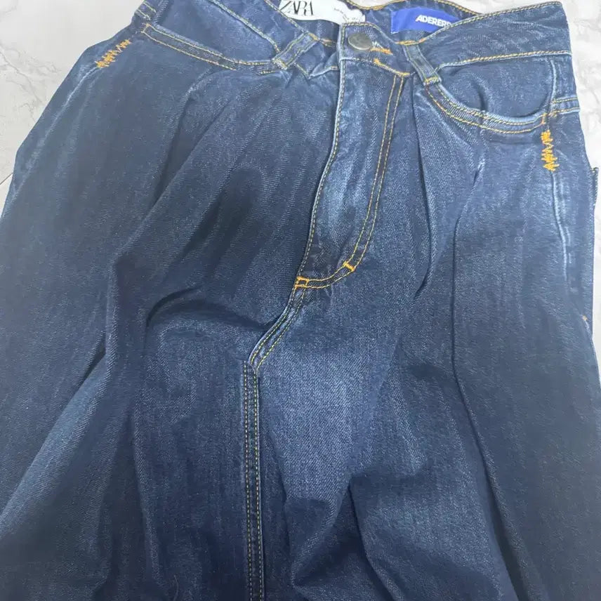 [SOLD OUT] 32 자라 아더에러 (자더에러) 와이드 레그진 데님 팬츠 팝니다