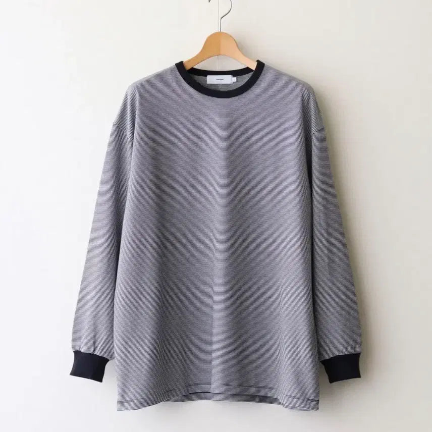 [BUNJANG] Graphpaper Stripe Border Long Sleeve Tee / [1] 그라프페이퍼 스트라이프 보더 롱슬리브 티셔츠 새상품 판매