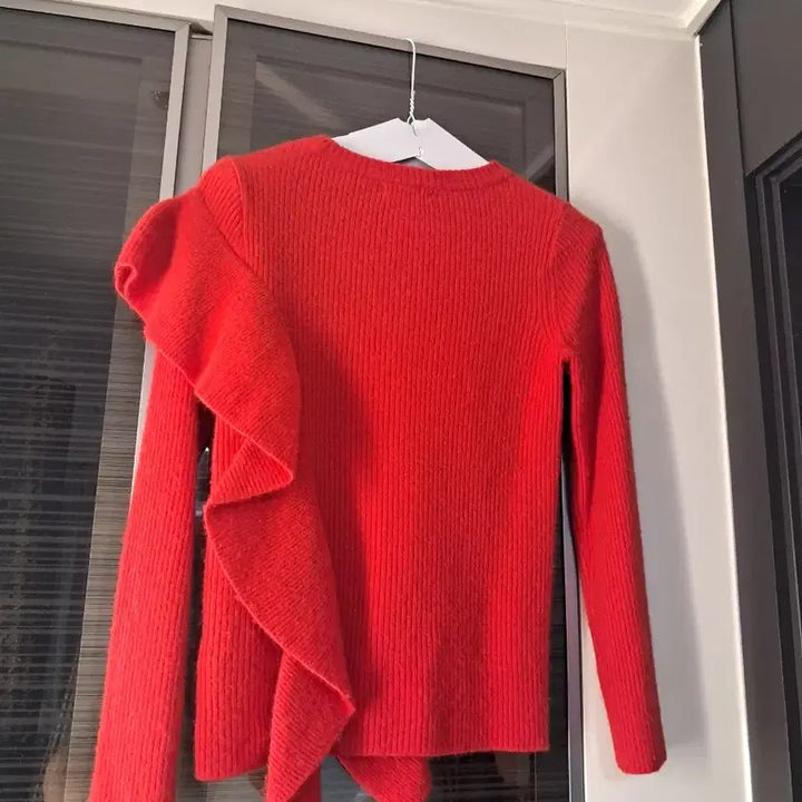 [BUNJANG] It MICHAA Frill Angora Knit / 잇미샤 프릴 앙고라 니트 듀엘지컷에고이스트보브오즈세컨