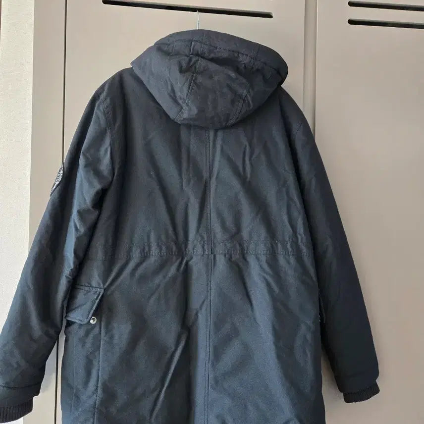 [BUNJANG] Adidas Long Down Jacket (Black) Men's / 아디다스  롱패딩 블랙 오리털패딩 오버핏