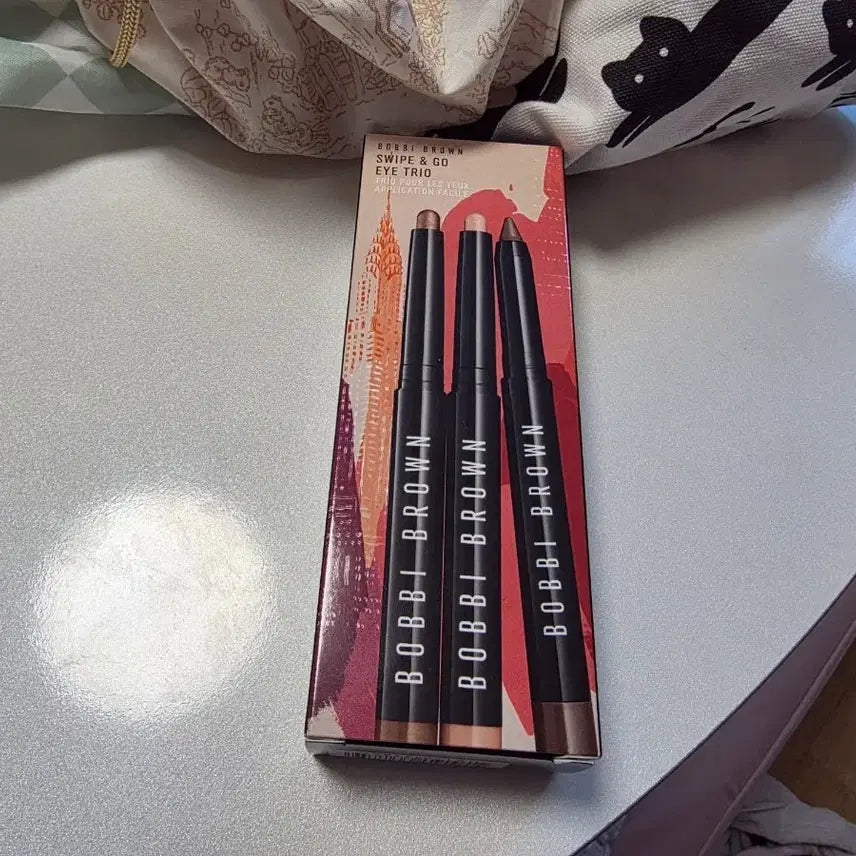 [BUNJANG] Bobbi Brown Swipe & Go Eye Trio Set / 미개봉 화장품)바비브라운 스와이프&고 아이 트리오 3종 세트