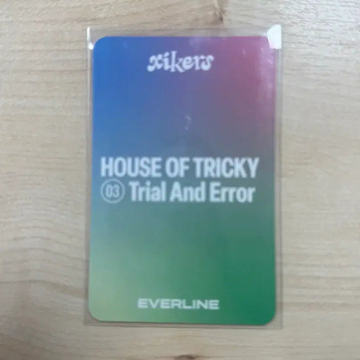 Xikers 싸이커스 민재 싸인포카