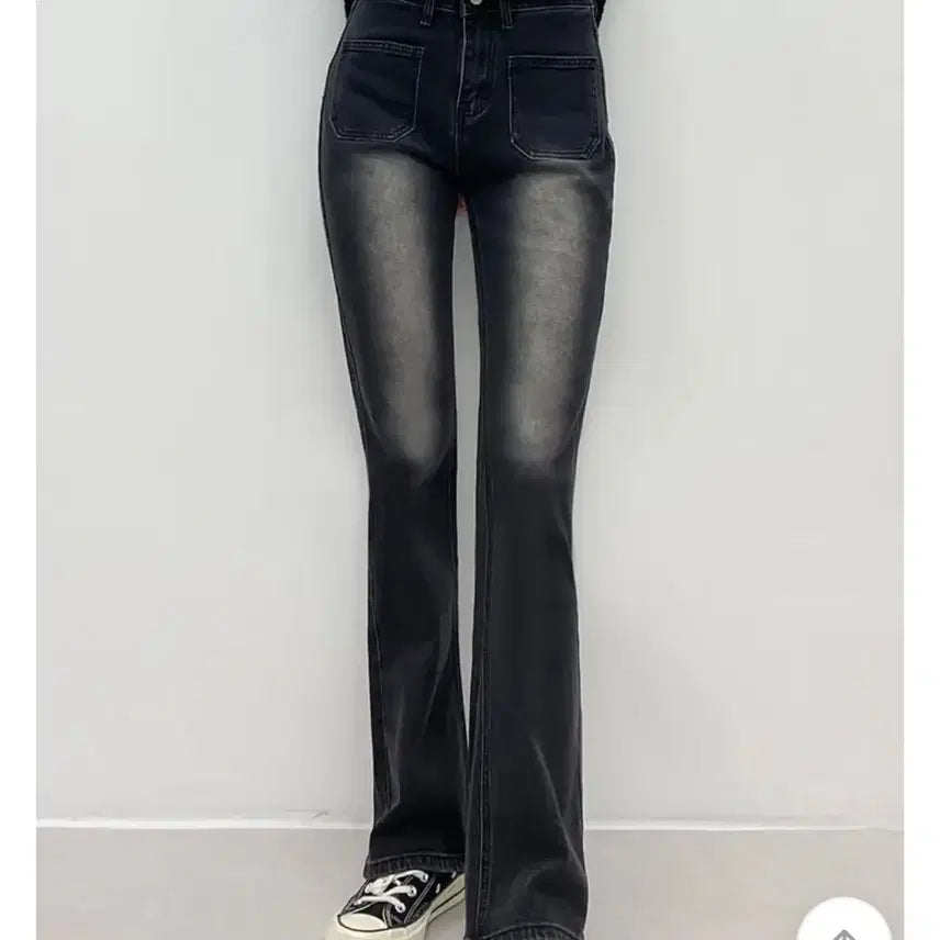 [BUNJANG] Ablie Boots Cut Black Jeans / 부츠컷 흑청바지 에이블리교신