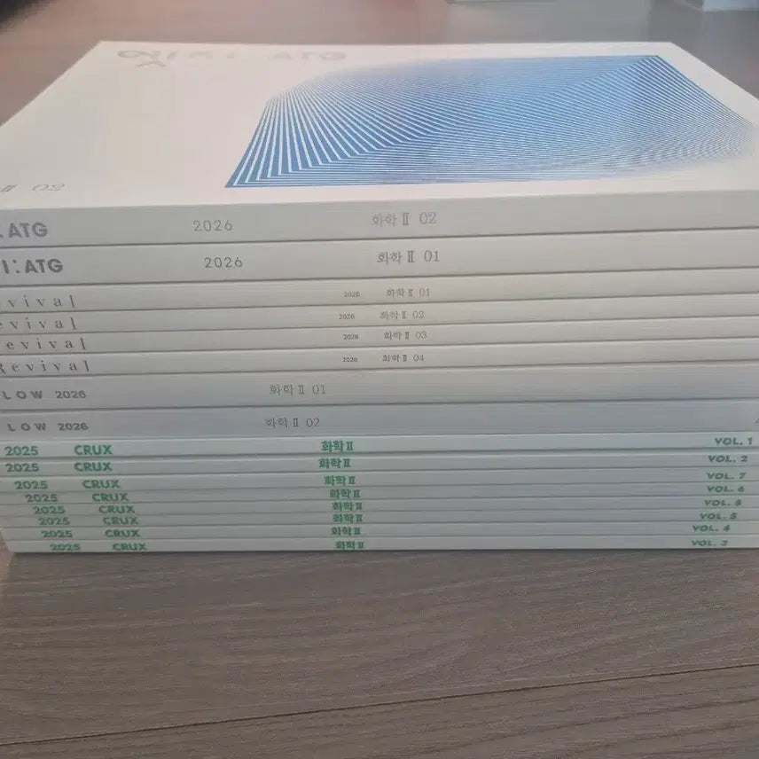 [BUNJANG] 2026 Chemistry Textbook Bundle Set / 2026 화학2 시대인재 엣지 리바이벌 플로우 강대 크럭스 [풀세트]