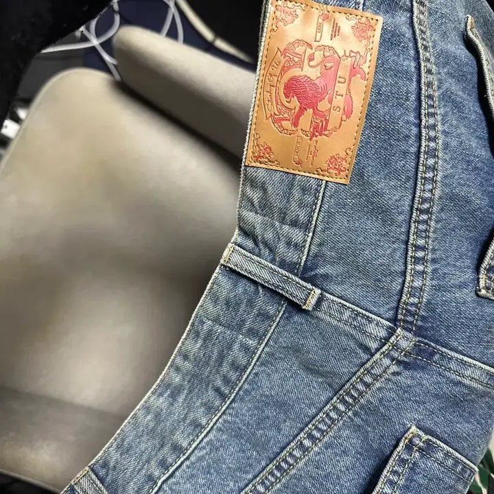 [BUNJANG] STU STUoffice Washed Denim Pants / (S) STU stuoffice 브러쉬 워시드 데님 팬츠