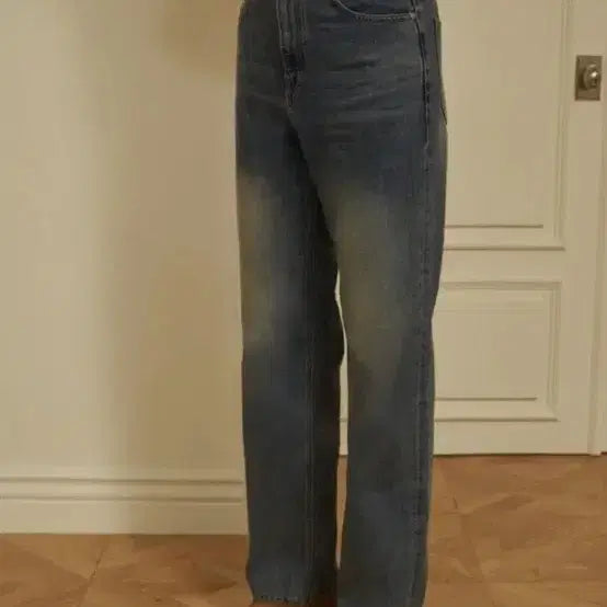 [BUNJANG] STU STUoffice Washed Denim Pants / (S) STU stuoffice 브러쉬 워시드 데님 팬츠