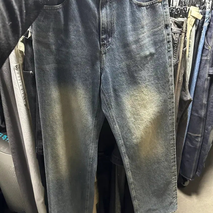 [BUNJANG] STU STUoffice Washed Denim Pants / (S) STU stuoffice 브러쉬 워시드 데님 팬츠