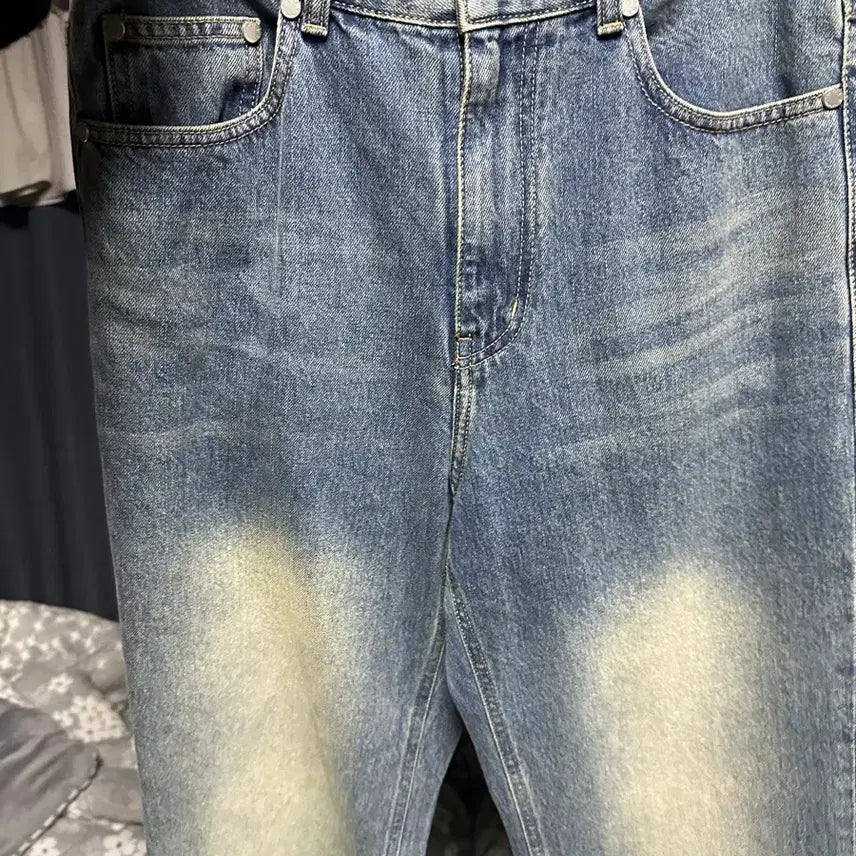 [BUNJANG] STU STUoffice Washed Denim Pants / (S) STU stuoffice 브러쉬 워시드 데님 팬츠
