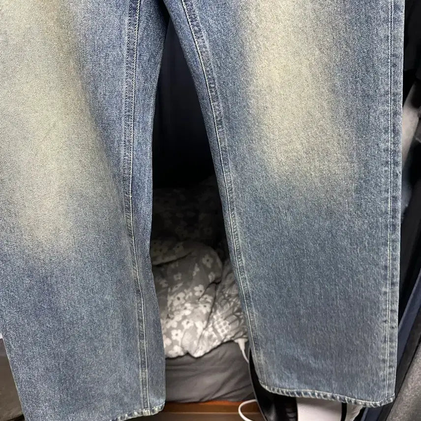 [BUNJANG] STU STUoffice Washed Denim Pants / (S) STU stuoffice 브러쉬 워시드 데님 팬츠