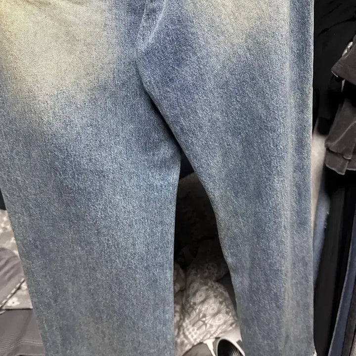 [BUNJANG] STU STUoffice Washed Denim Pants / (S) STU stuoffice 브러쉬 워시드 데님 팬츠