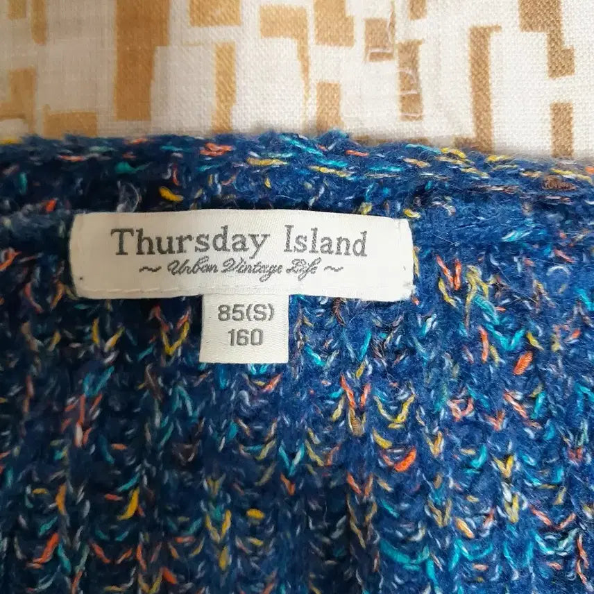 [SOLD OUT] Thursday Island 블루 파스텔톤 니트 가디건 S