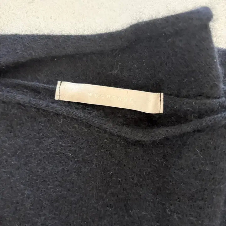 [BUNJANG] N/A Black Angora Knit Set / 검정 앙고라 니트 치마 세트