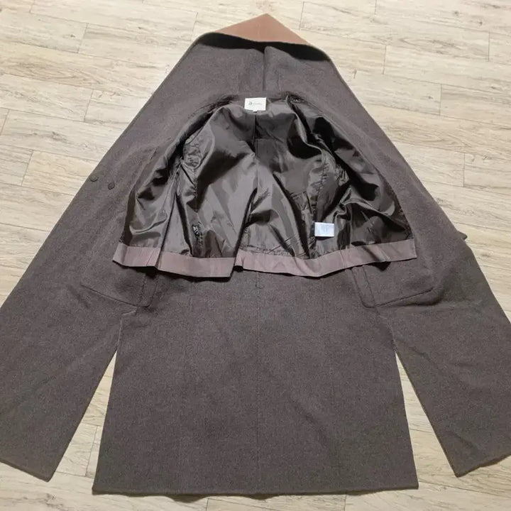 [BUNJANG] G Studio Handmade Wool Belted Long Coat / g studio지스튜디오 핸드메이드모직 후드 벨트롱코트