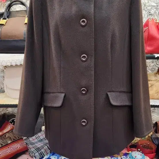 [BUNJANG] VINVERT Angora Blend Half Jacket (88) / VINVERT 모+앙고라 하프 자켓(88)
