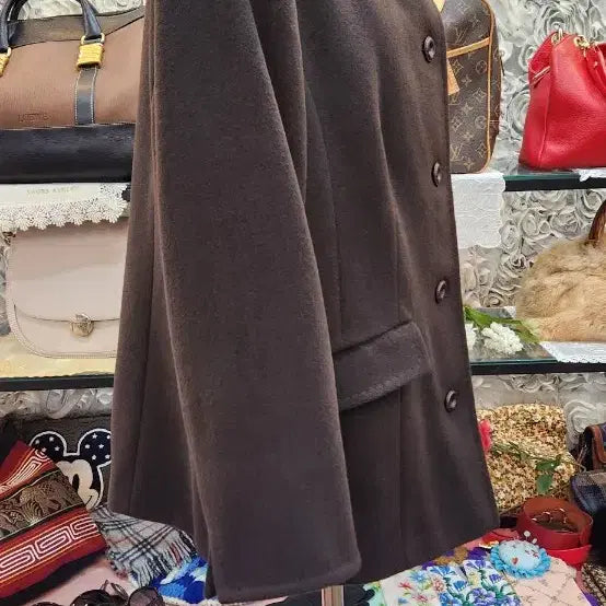 [BUNJANG] VINVERT Angora Blend Half Jacket (88) / VINVERT 모+앙고라 하프 자켓(88)