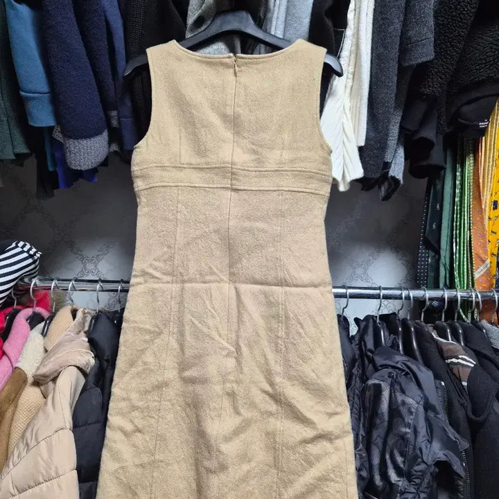 [BUNJANG] Courrèges Beige Dress 2T / 꾸레쥬 베이지 원피스 2T