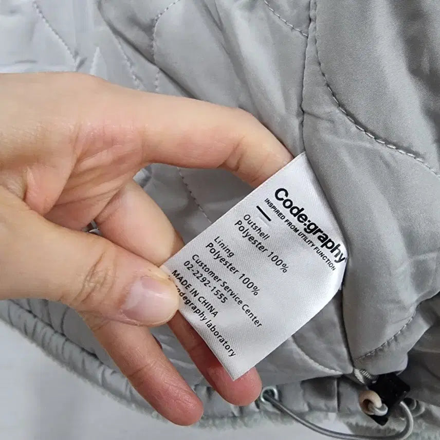 [BUNJANG] Code:Graphy Fleece Jumper (Men's M) / 코드그라피 후리스점퍼 남M ㅡ0108