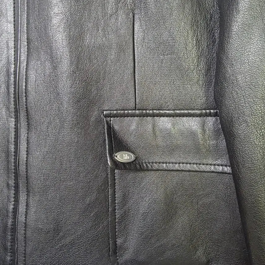 [BUNJANG] Le Avone Black Leather Jacket / 르아보네 블랙 레더 자켓