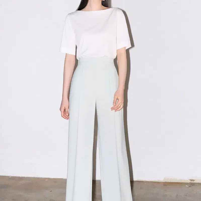 [BUNJANG] Hanabo NO.28 Top - White / 하나보 NO.28 TOP - WHITE