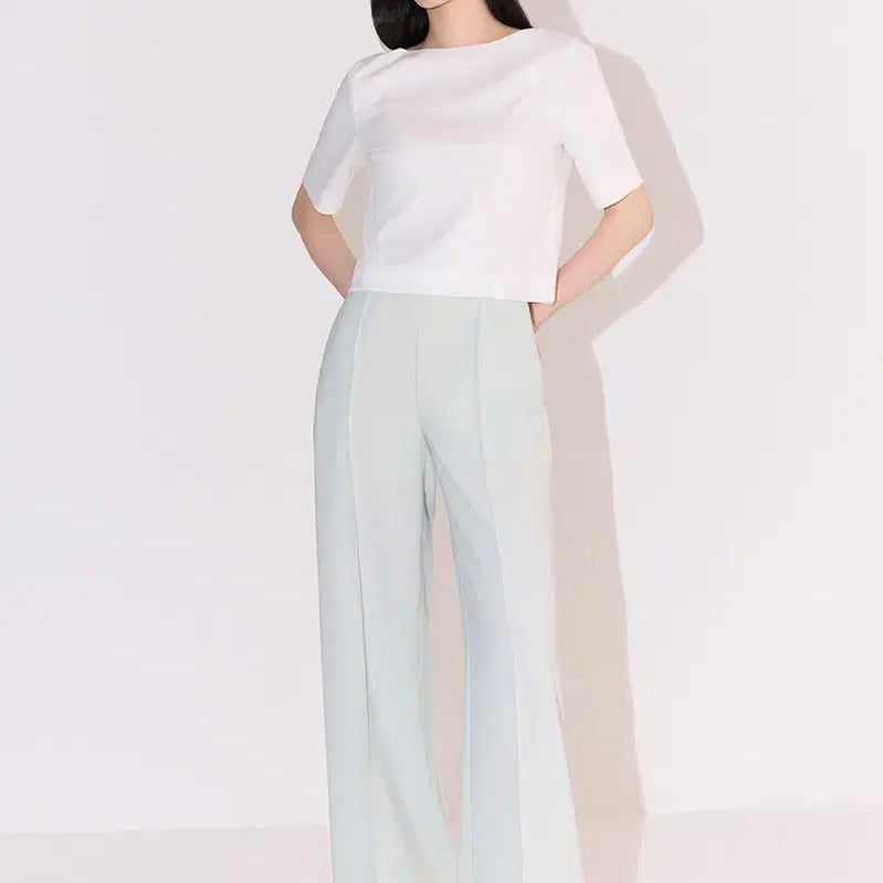 [BUNJANG] Hanabo NO.28 Top - White / 하나보 NO.28 TOP - WHITE