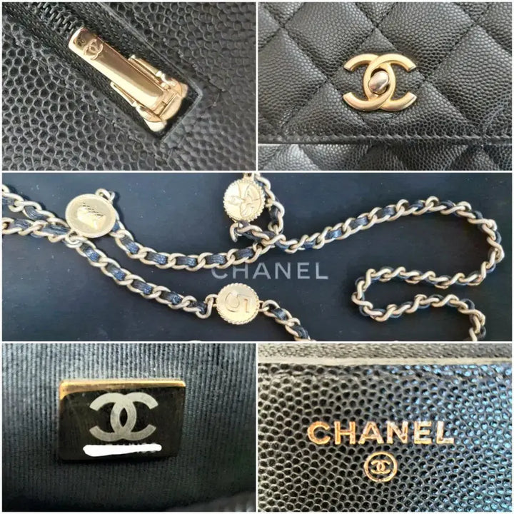 [BUNJANG] Chanel Classic Caviar WOC Gold Coin / 샤넬 클래식 캐비어 WOC  골드코인