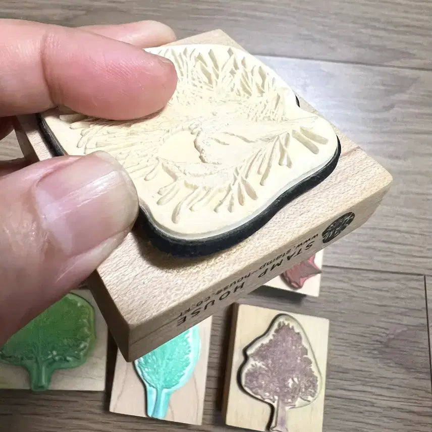 [BUNJANG] Wood Stamp Collection / 우드스템프모음2