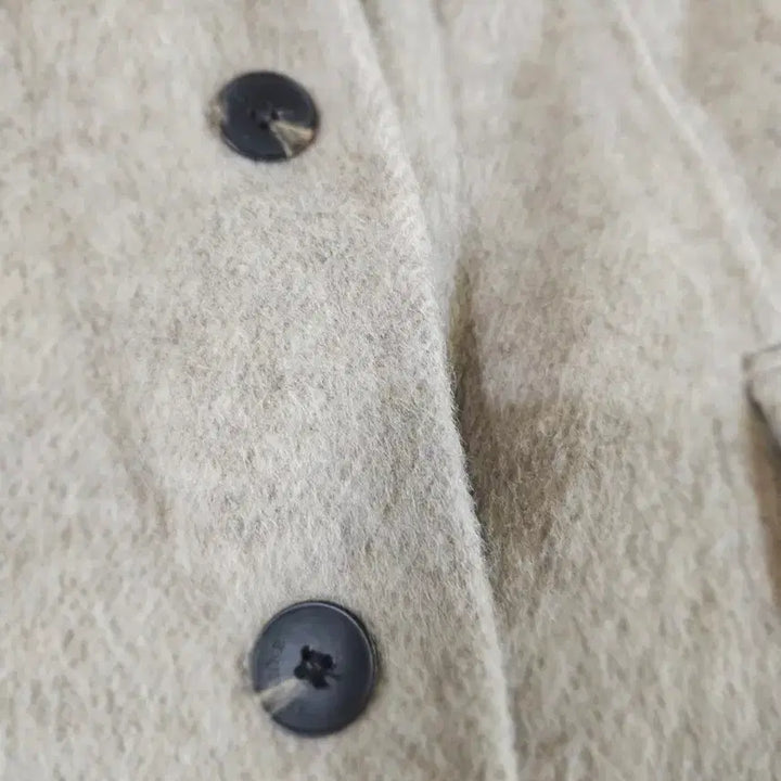 [BUNJANG] SM Rhee Angora Silk Handmade Jacket Light Brown / [sm] 리이 RE RHEE 앙고라 실크 핸드메이드 자켓 라이트 브라운