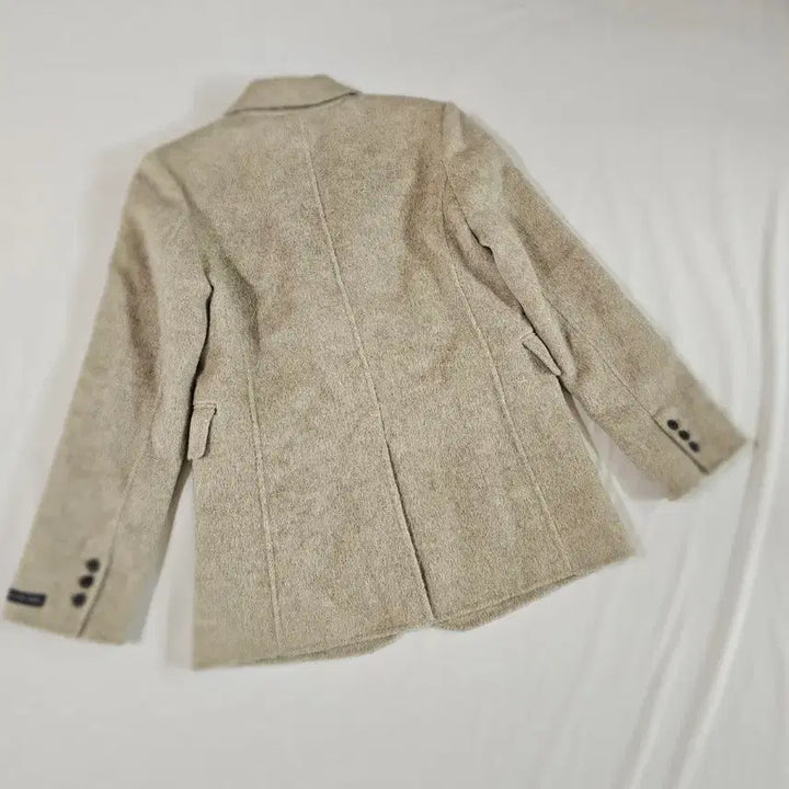 [BUNJANG] SM Rhee Angora Silk Handmade Jacket Light Brown / [sm] 리이 RE RHEE 앙고라 실크 핸드메이드 자켓 라이트 브라운