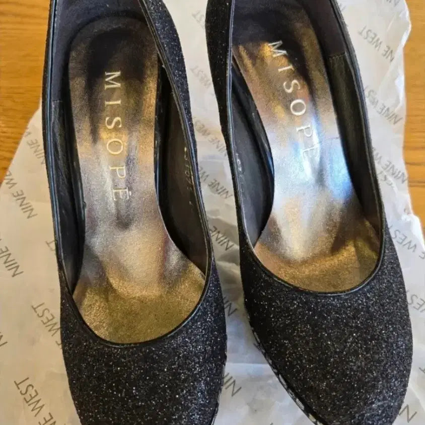 [BUNJANG] MisoPe Black Heels 235 New Shoes / 미소페 블랙 힐.235.높이:10cm. 새구두