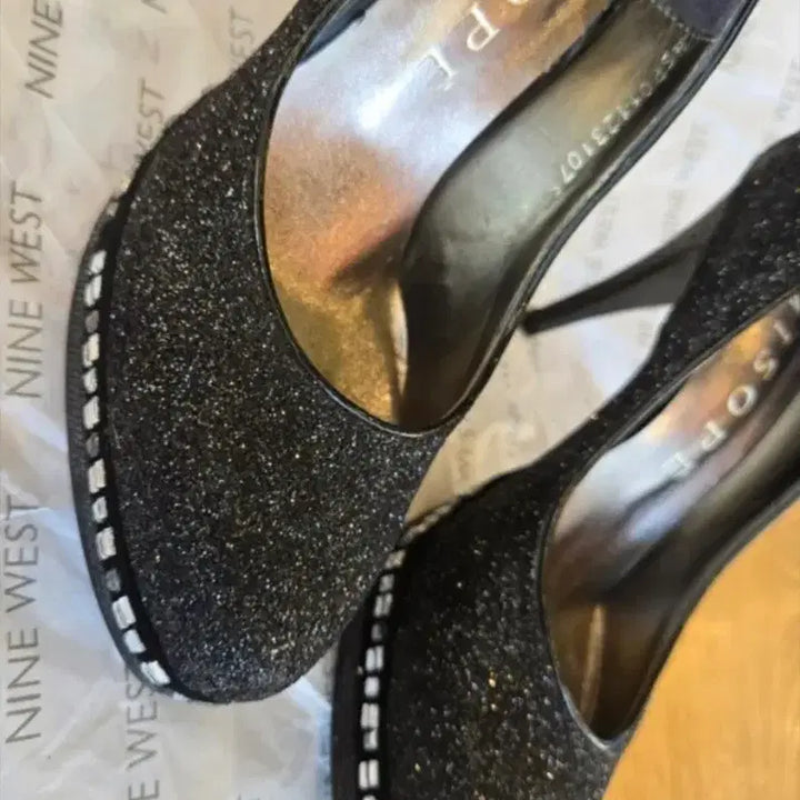 [BUNJANG] MisoPe Black Heels 235 New Shoes / 미소페 블랙 힐.235.높이:10cm. 새구두